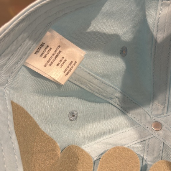 Life is Good CAP Hat NWT blue W/pink Heart, adjustable, Youth size M/L runs big. - Picture 5 of 6